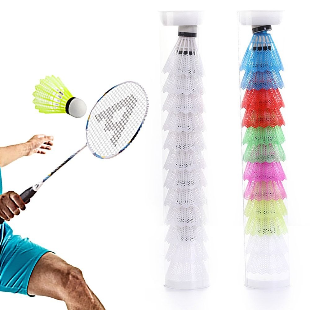 Badminton Event - 6/12PCS Windproof Badminton Multi-color Foam Ball