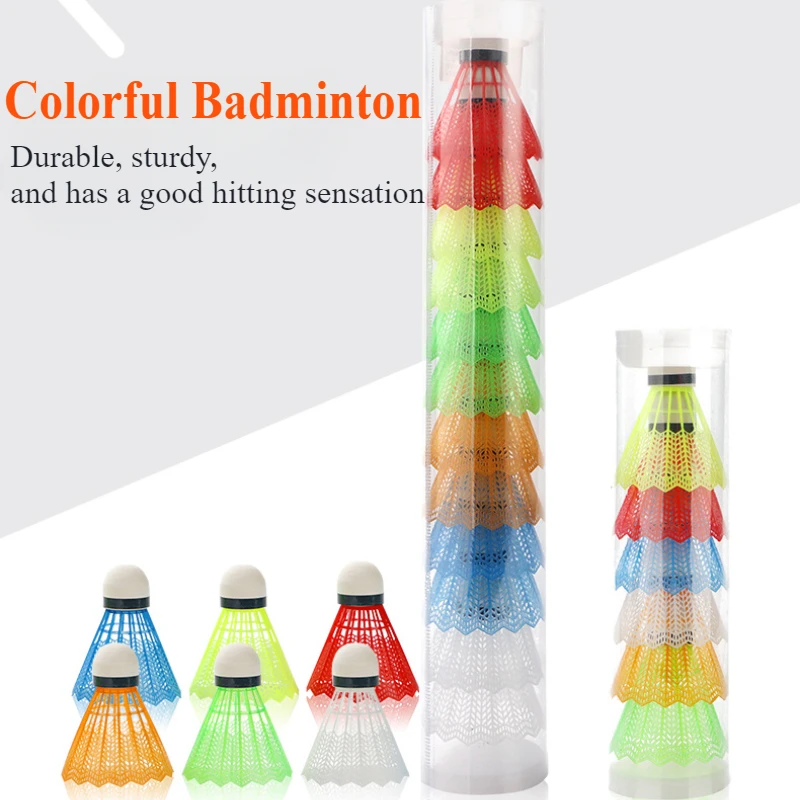 Badminton Event - 12 Pcs/Set Colorful Shuttlecocks Badminton Foam