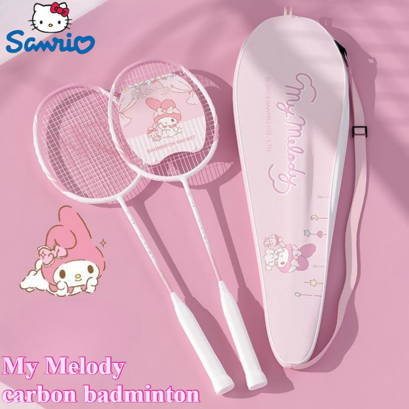 Badminton Racket - Sanrio My Melody Kuromi Cinnamoroll Cartoon