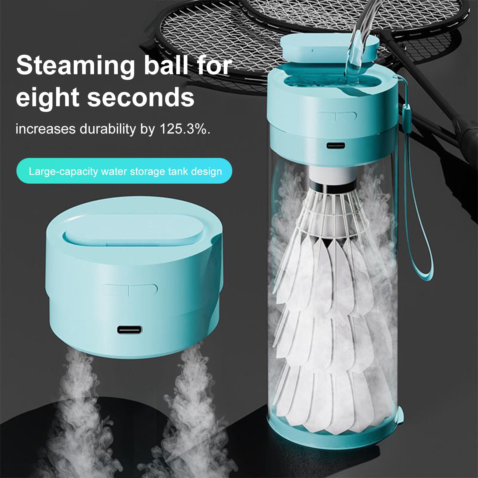 Badminton Grip - Badminton Ball Steamer Type-c Rechargeable Badminton