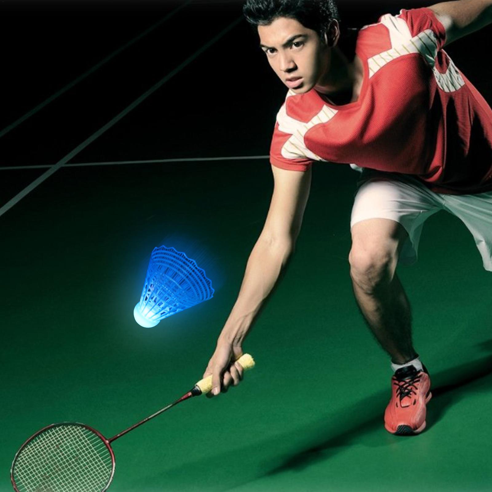Badminton Nylon Shuttlecock - Glow In The Dark Badminton 3Piece