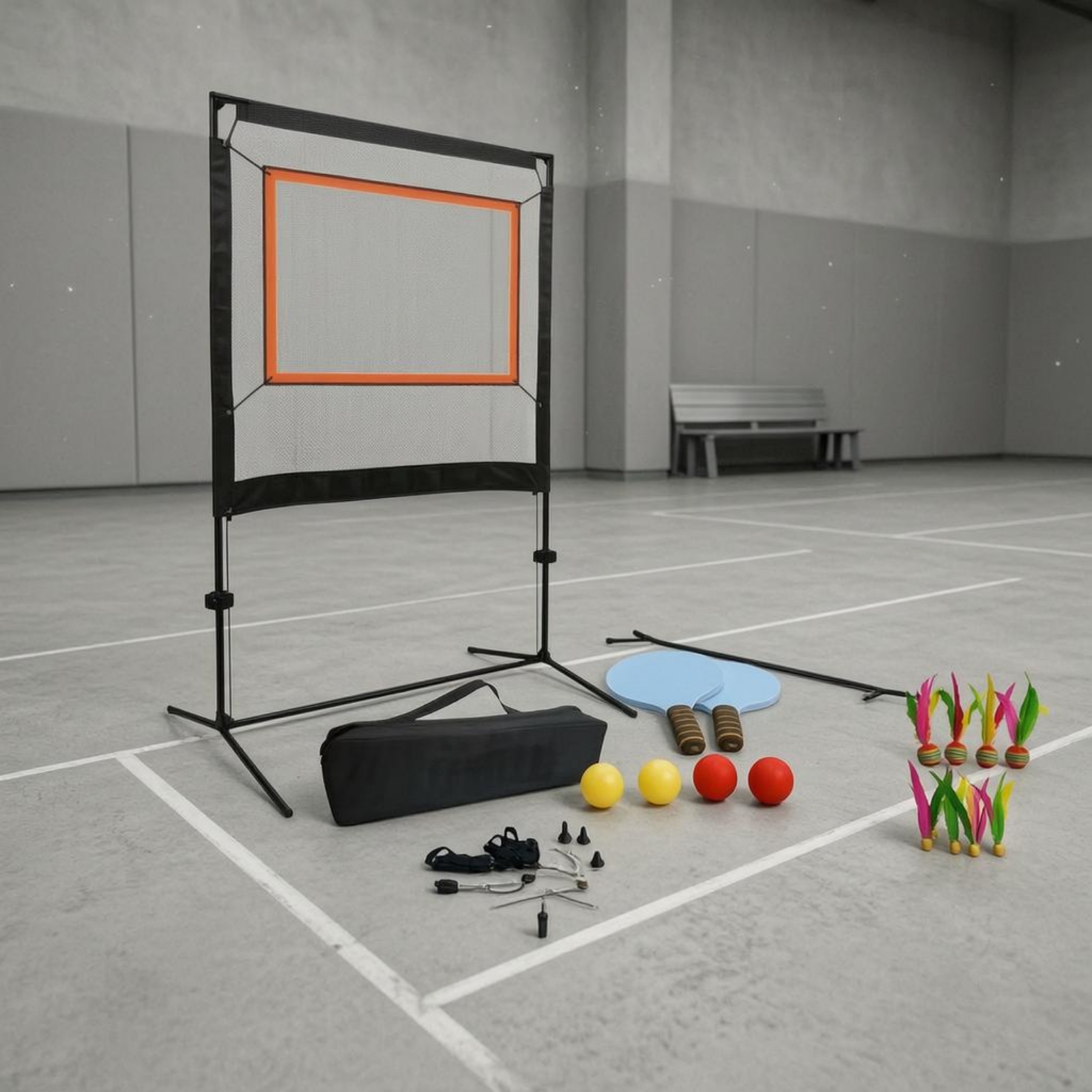 Badminton Practice Net Mesh Fr - Badminton Ina incelemesi ve fiyatı