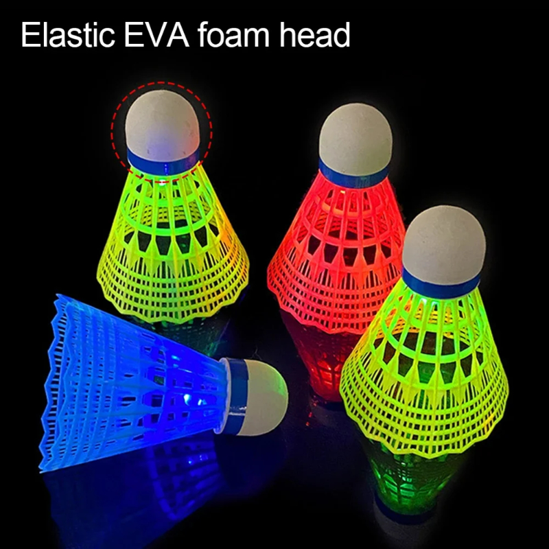 6Pcs LED Badminton Ball Glowin - Badminton Nylon Shuttlecock incelemesi ve fiyatı