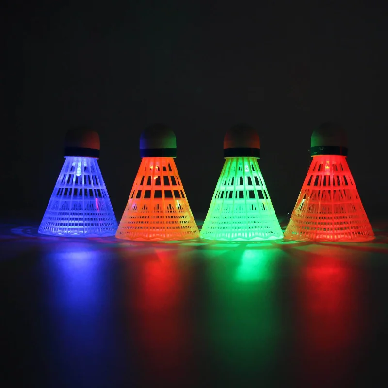 6Pcs LED Badminton Ball Glowin - Badminton Nylon Shuttlecock incelemesi ve fiyatı