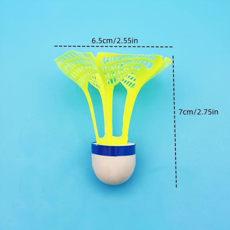 10pcs Wind-Resistant Badminton - Badminton Nylon Shuttlecock incelemesi ve fiyatı