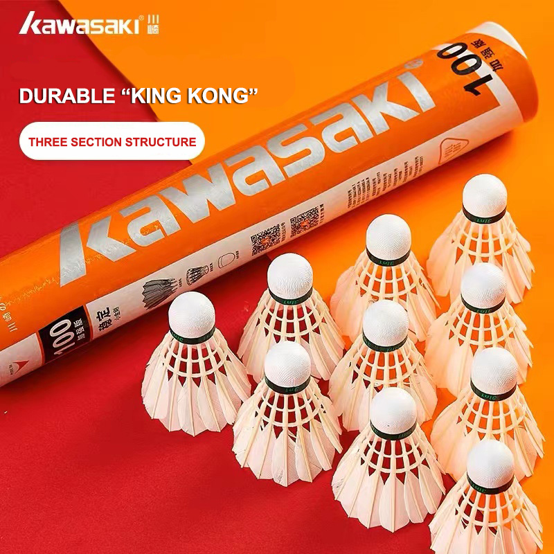 Kawasaki King Kong 100/500 Fea - Badminton Nylon Shuttlecock incelemesi ve fiyatı