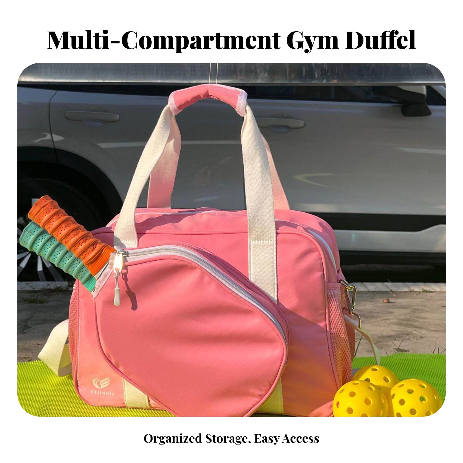 Pickleball Bag Versatile Carry - Badminton Racket incelemesi ve fiyatı
