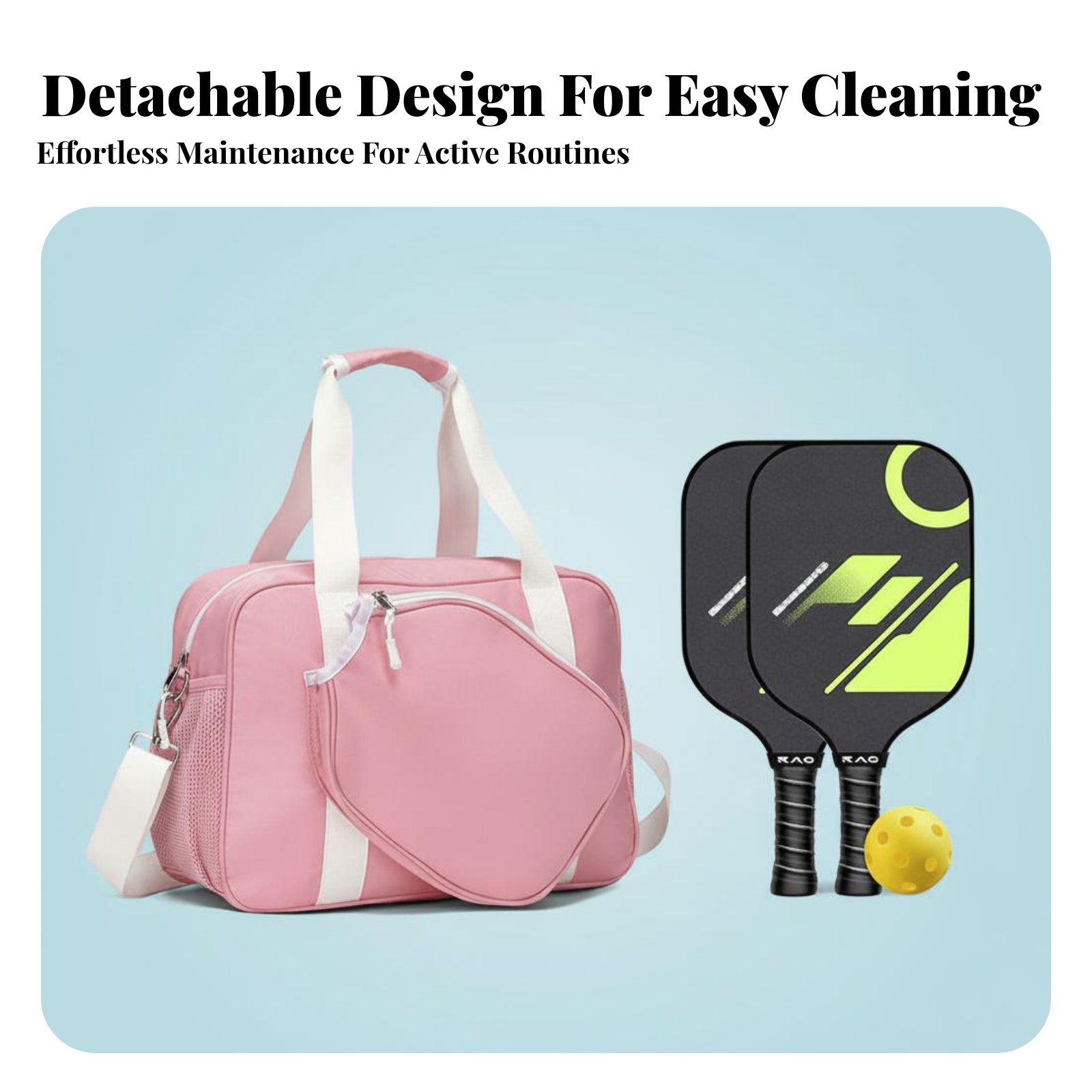 Pickleball Bag Versatile Carry - Badminton Racket incelemesi ve fiyatı
