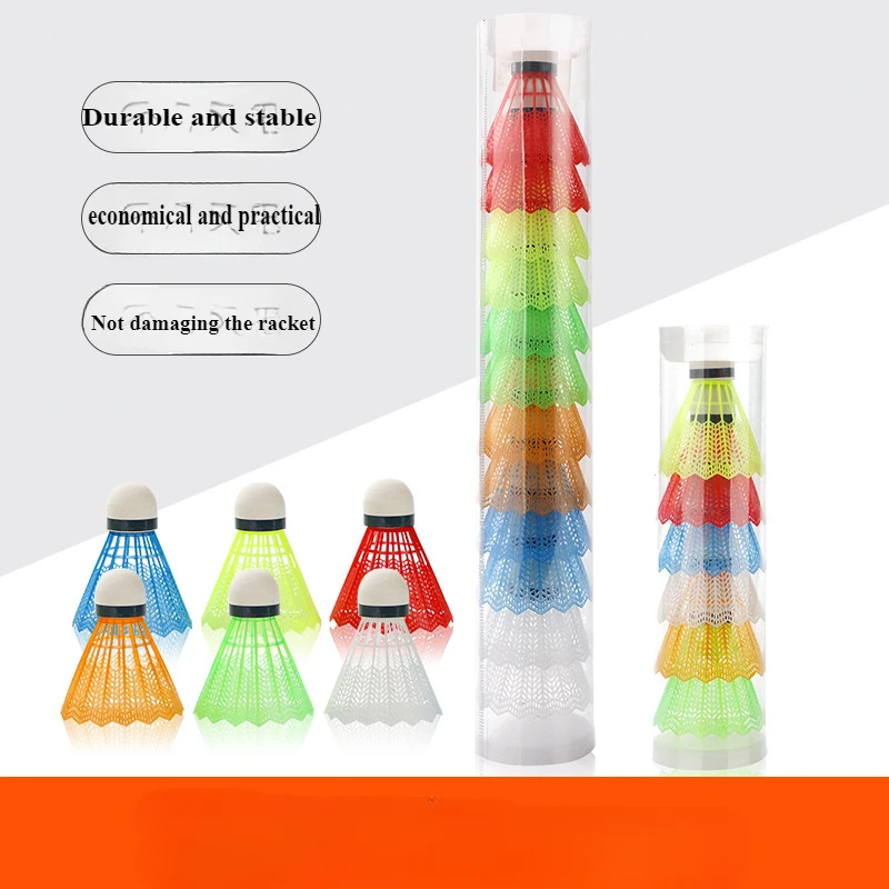 12 Pcs/Set Colorful Shuttlecoc - Badminton Event incelemesi ve fiyatı