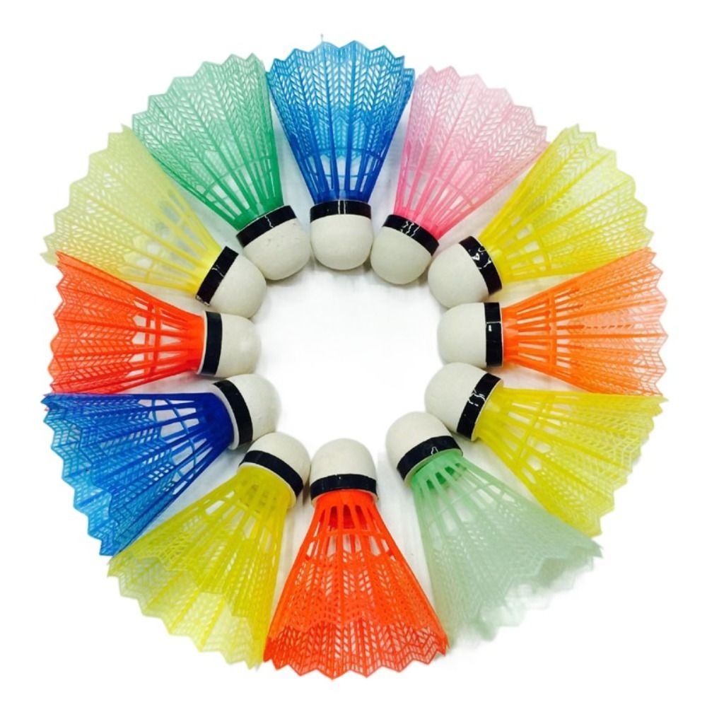 6/12PCS Windproof Badminton Mu - Badminton Nylon Shuttlecock incelemesi ve fiyatı