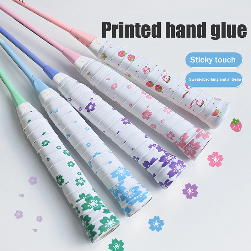 1PC Sakura Print Tennis And Ba - Badminton Grip incelemesi ve fiyatı