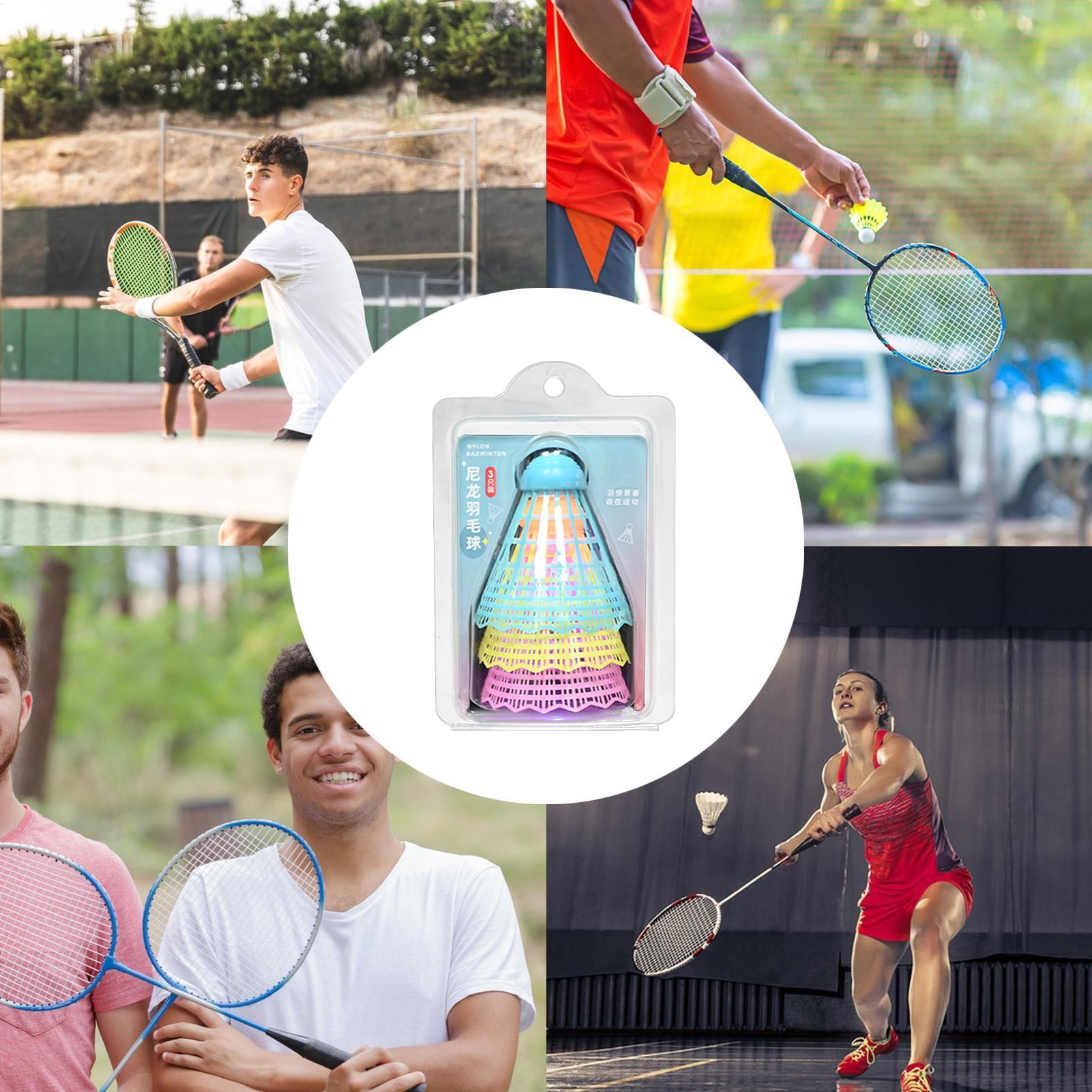 Luminous Badminton 3-Piece Glo - Badminton Nylon Shuttlecock incelemesi ve fiyatı