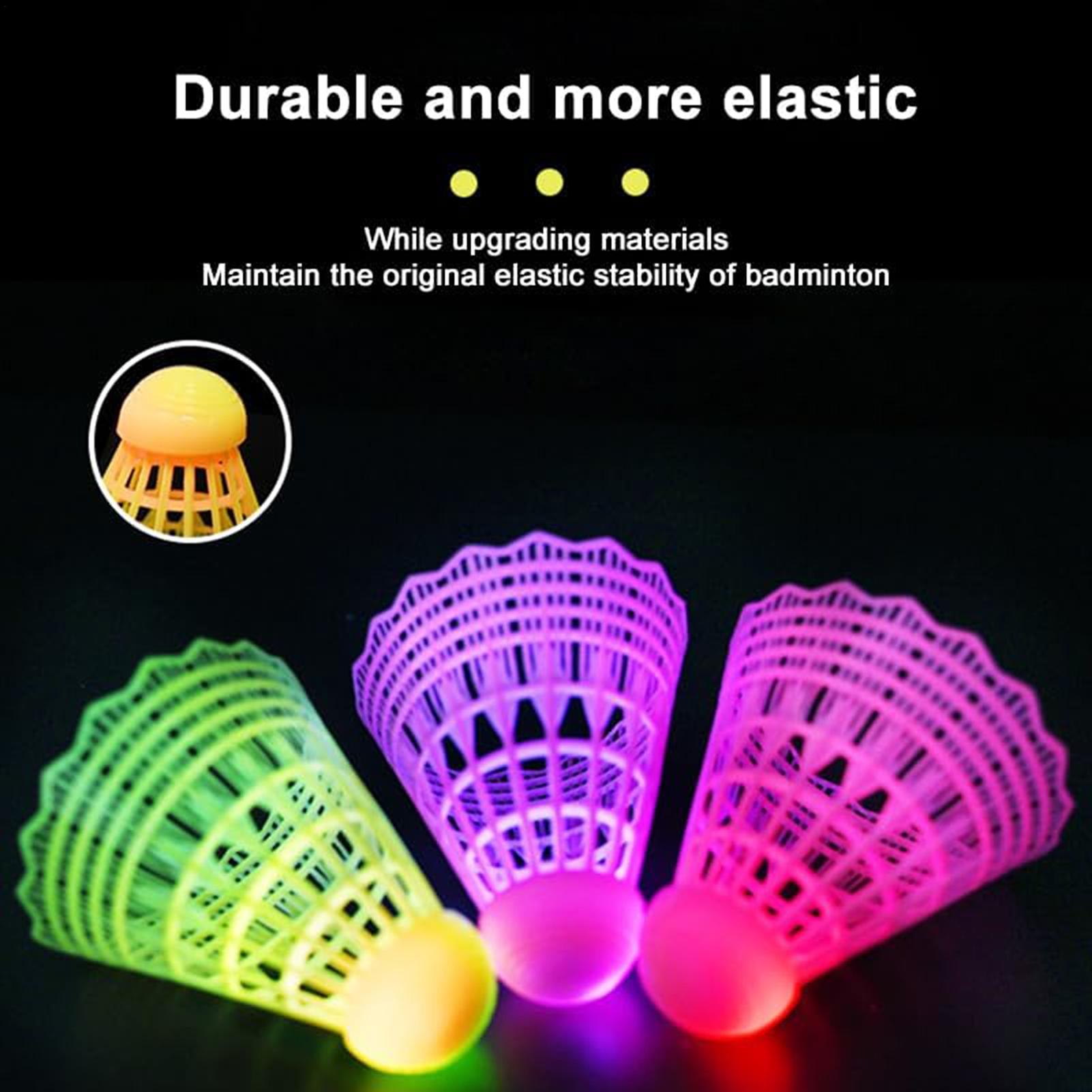 Luminous Badminton 3-Piece Glo - Badminton Nylon Shuttlecock incelemesi ve fiyatı