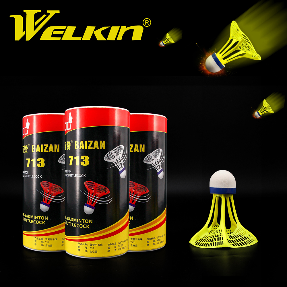 Welkin 3pcs/Pack 2022 New Orig - Badminton Nylon Shuttlecock incelemesi ve fiyatı