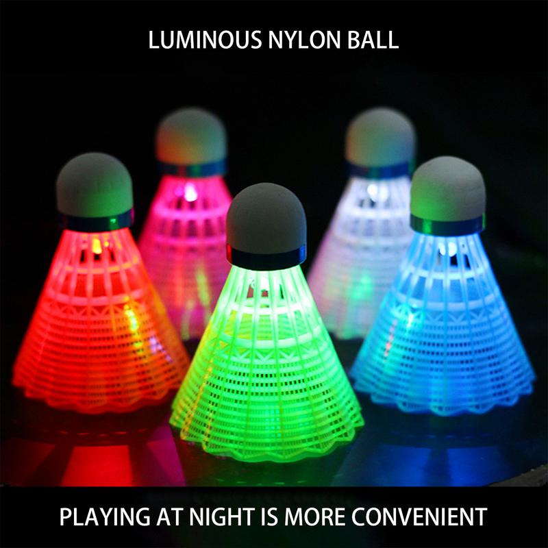 3/4pcs Lighting Badminton Dark - Badminton Nylon Shuttlecock incelemesi ve fiyatı