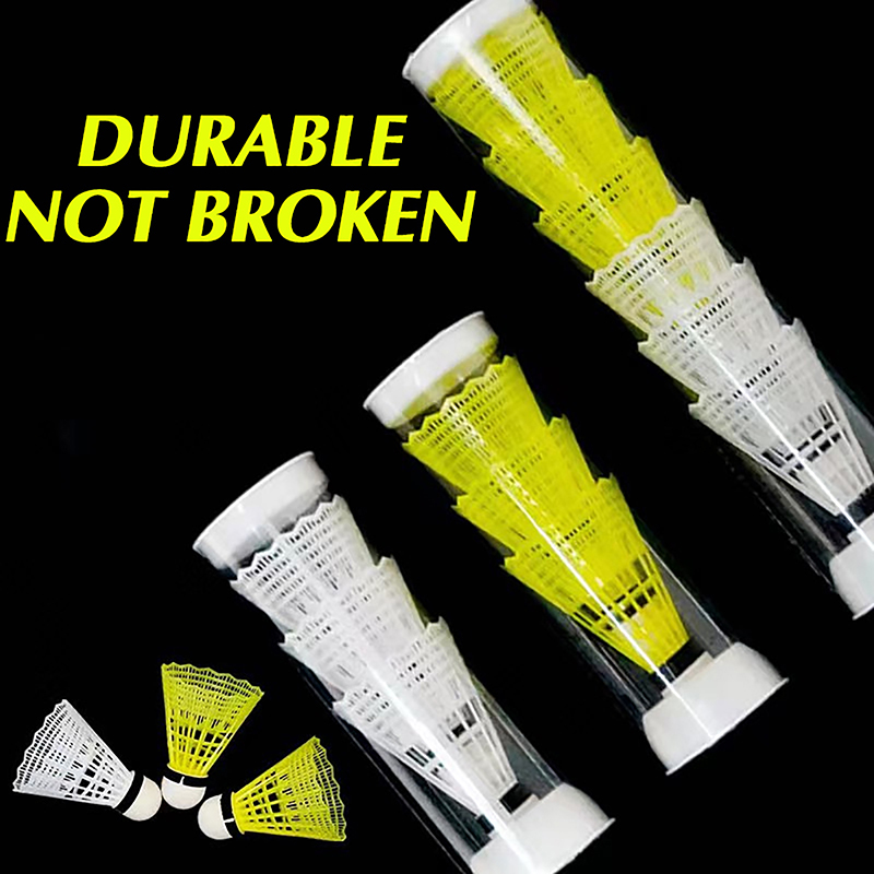 【W】1PCS Plastic Badminton Shut - Badminton Nylon Shuttlecock incelemesi ve fiyatı