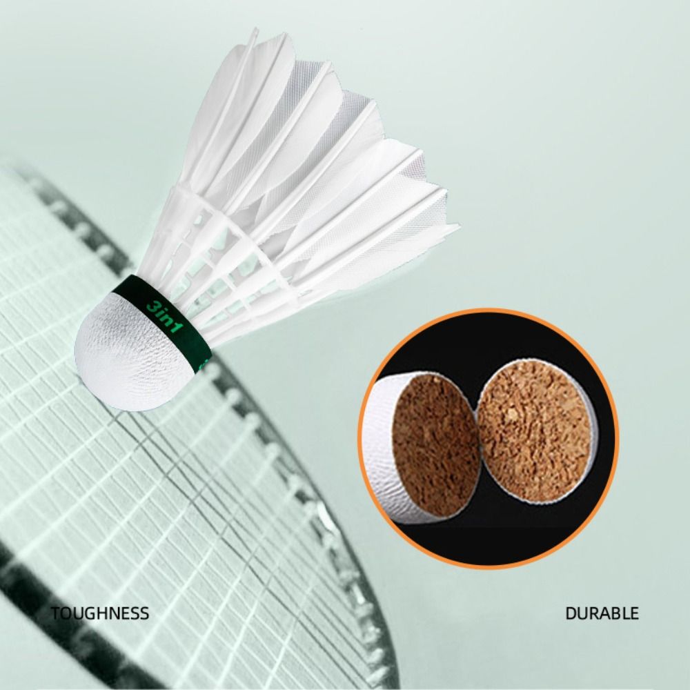 3/6/12PCS Professional Badmint - Badminton Nylon Shuttlecock incelemesi ve fiyatı