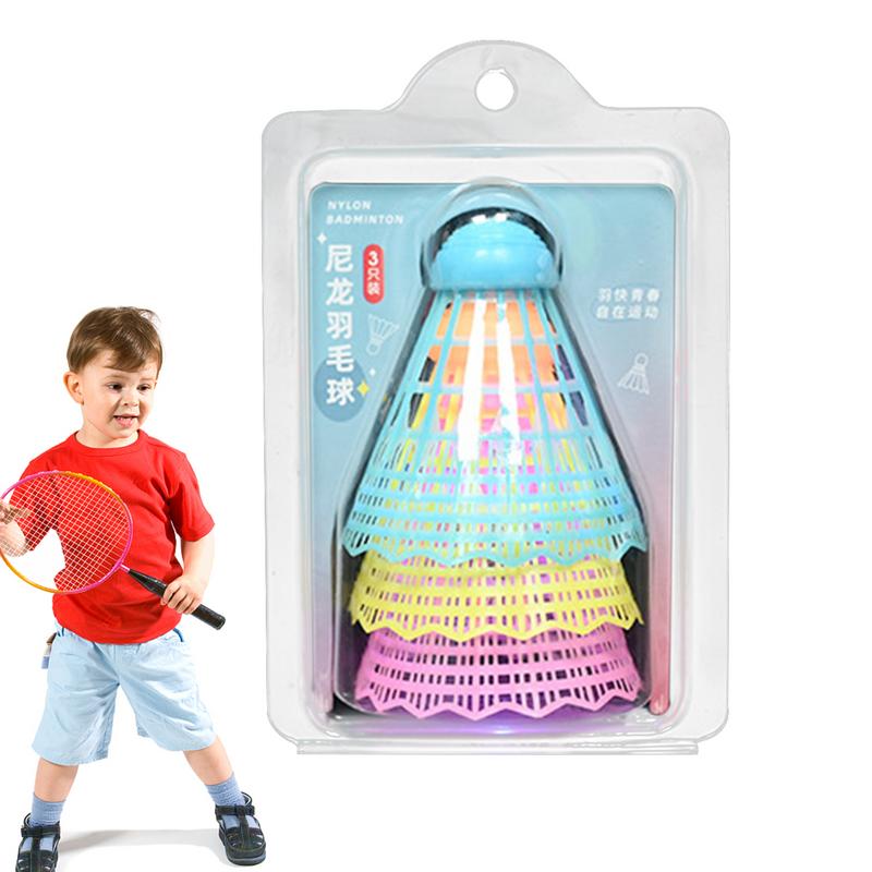 3pcs LED Badminton LuminousBad - Badminton Nylon Shuttlecock incelemesi ve fiyatı