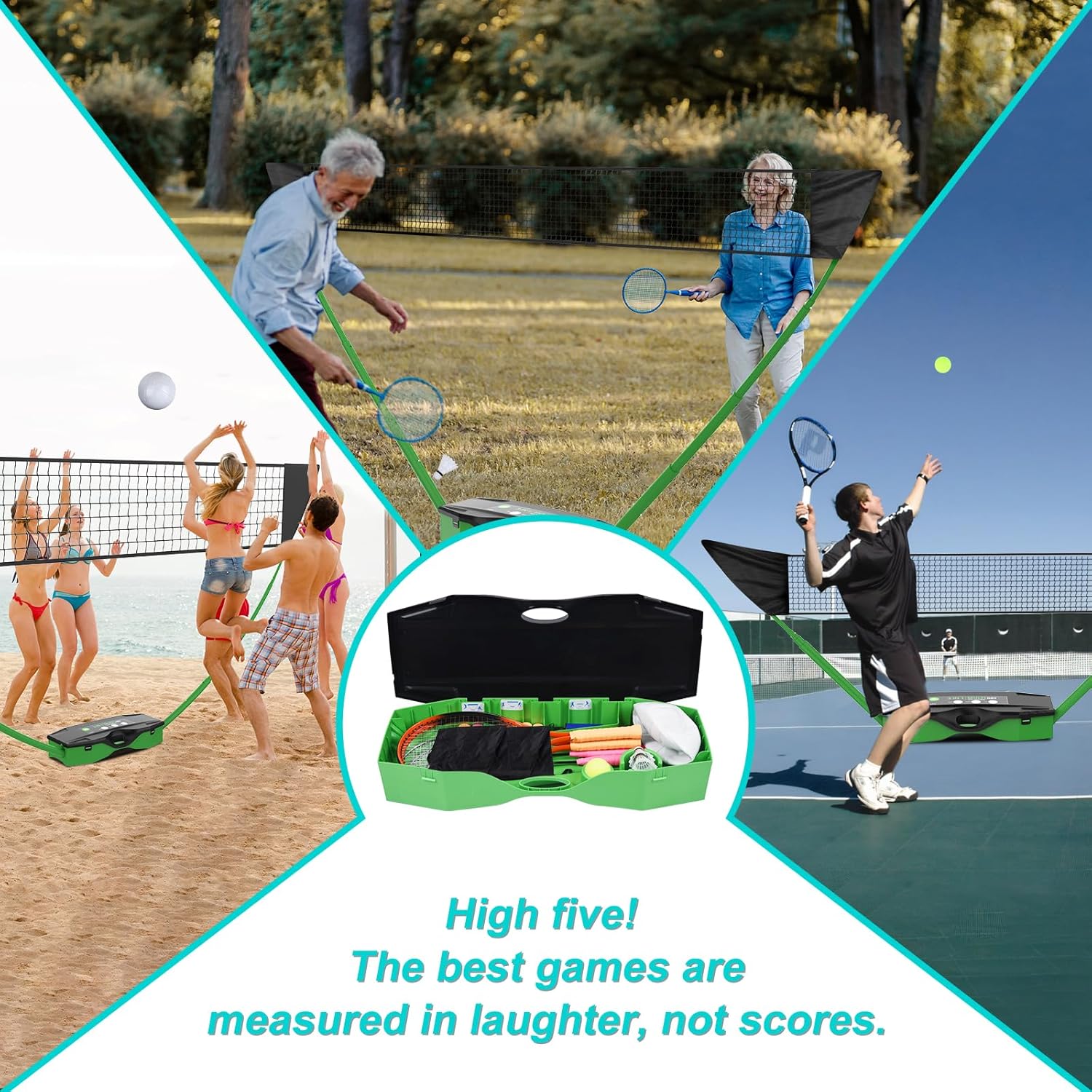3-in-1 Outdoor Sports Set: Bad - Badminton Ina incelemesi ve fiyatı