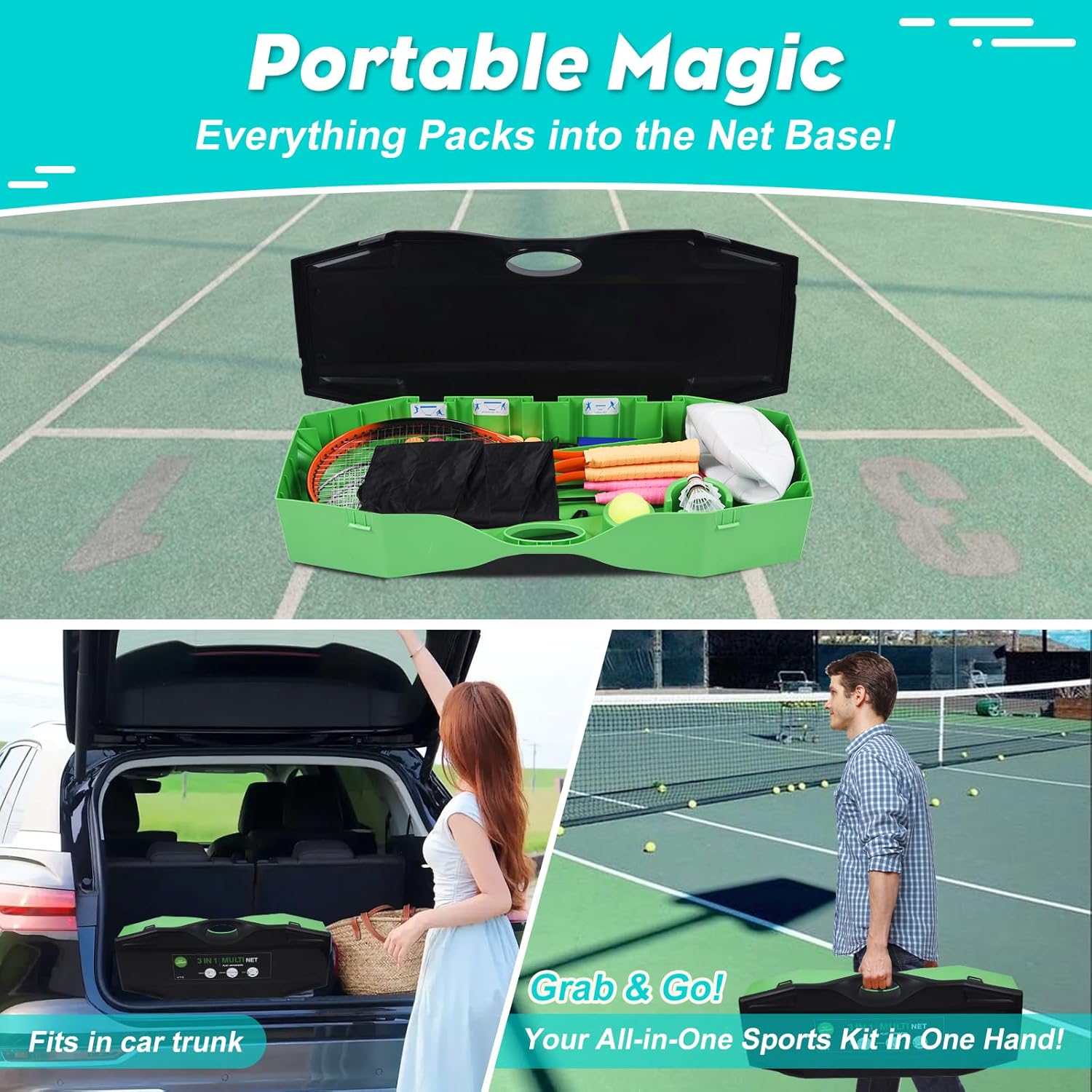 3-in-1 Outdoor Sports Set: Bad - Badminton Ina incelemesi ve fiyatı